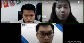Info Session: 3+2 Program to Ming Chi University of Technology, Taiwan 2023
